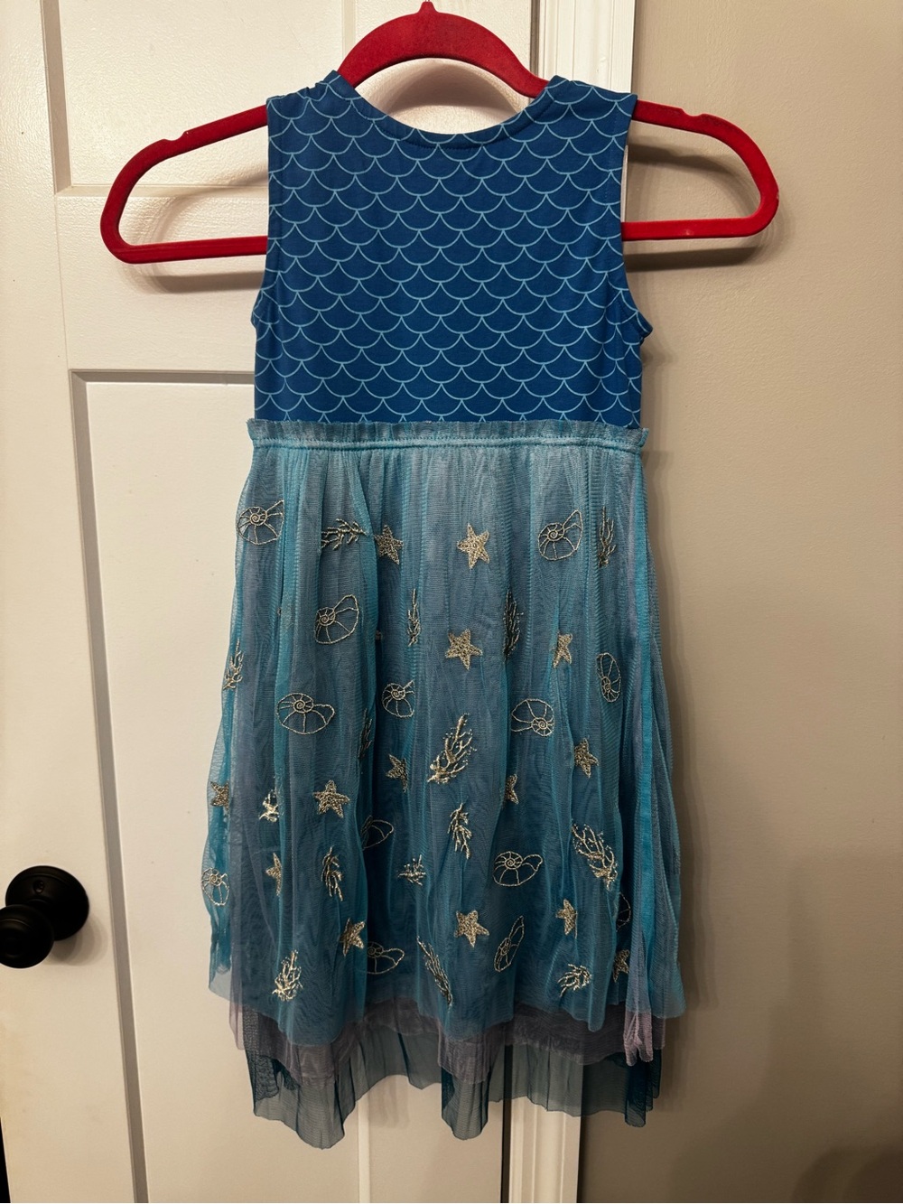Hanna Andersson Disney Little Mermaid Tulle Costume-Dress
